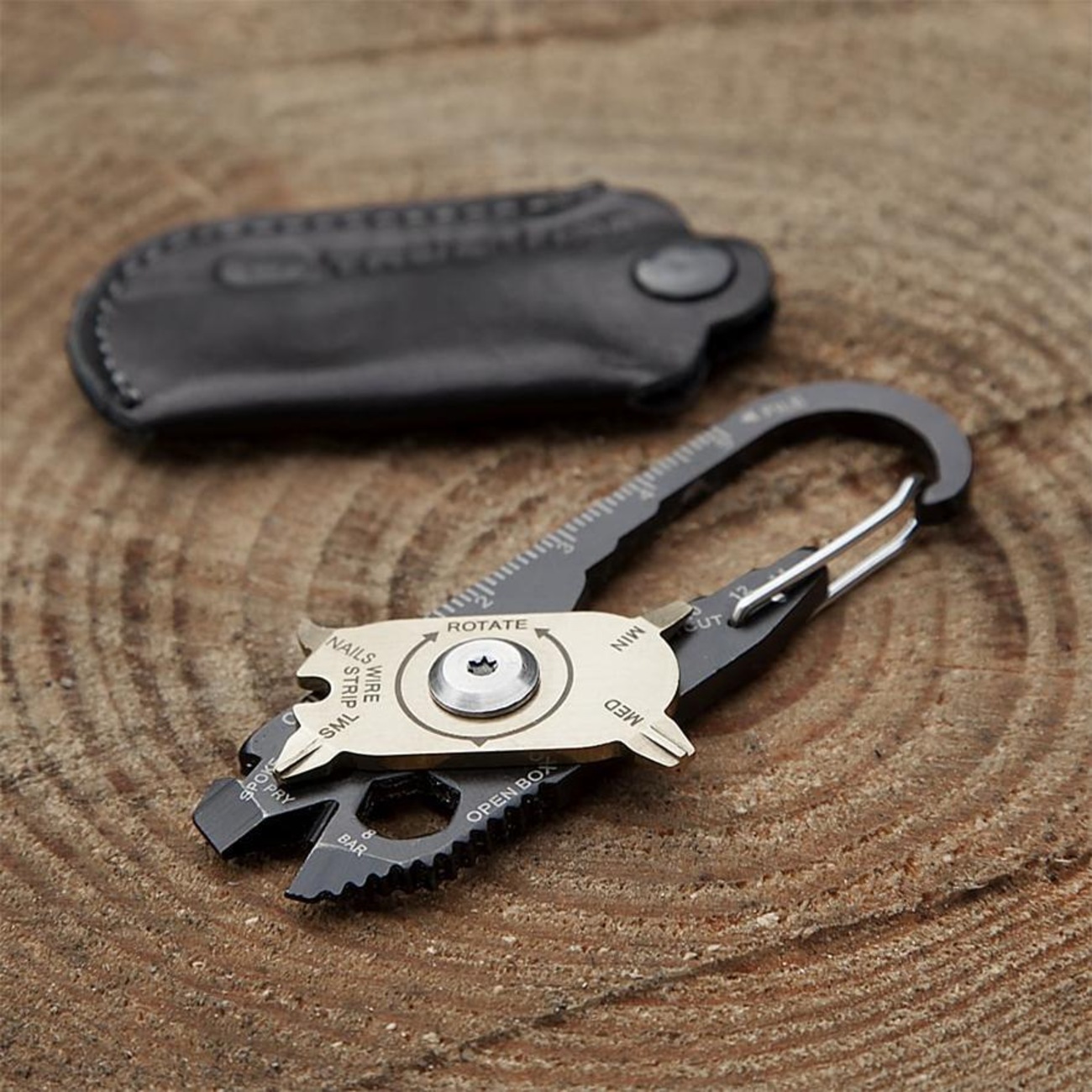 Mosquetão True Utility Multifuncional com 20 Funções Fixr