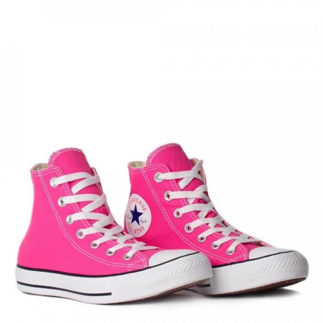 Tênis All Star Cano Alto Chuck Taylor Azul e Rosa - Converse - Converse