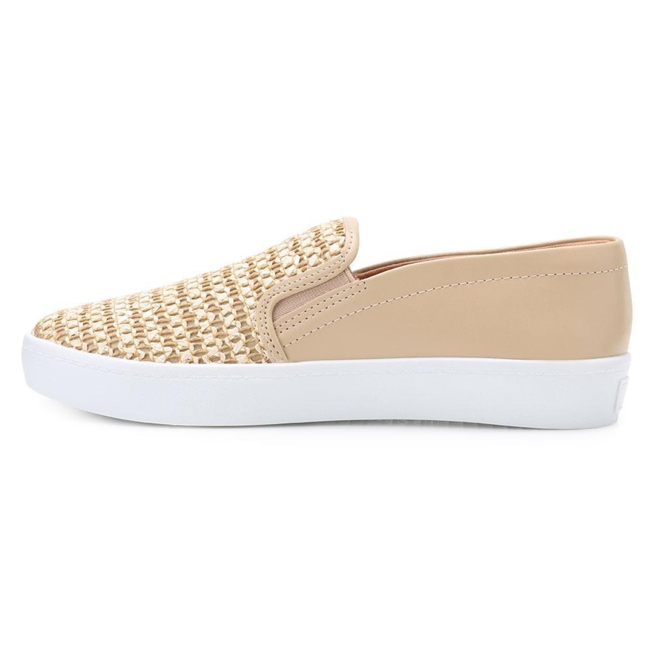 Slip On DAFITI SHOES Lasercut Caramelo - Compre Agora