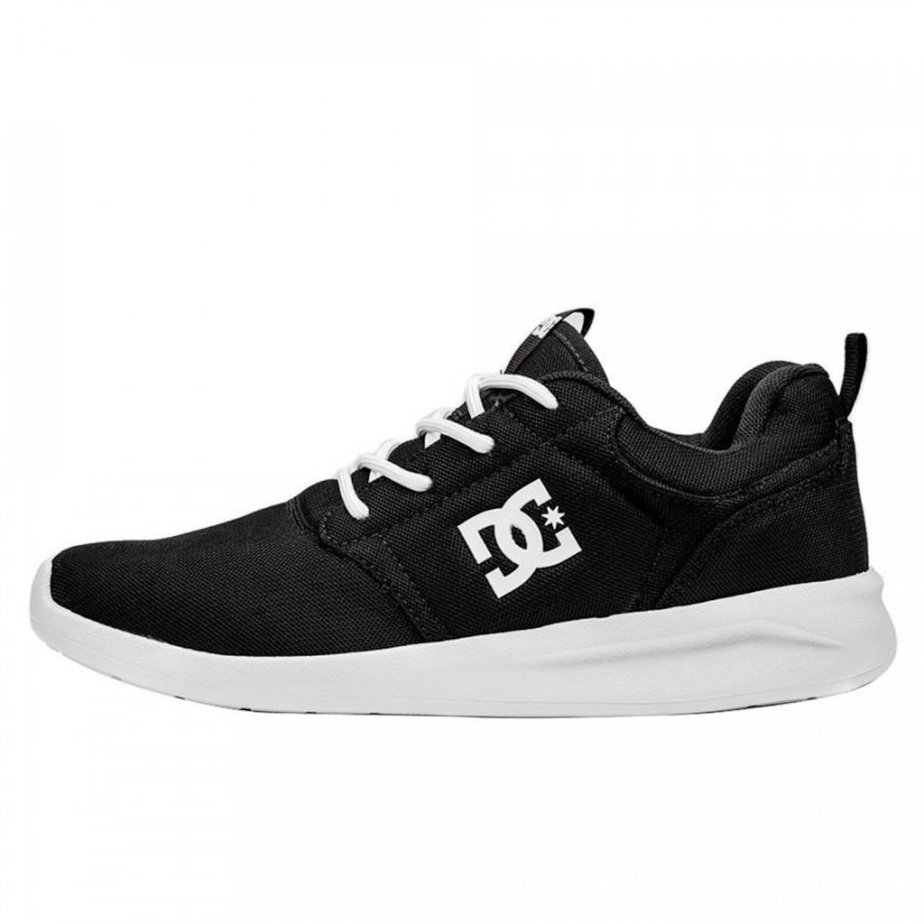 Sepatu Dc Tenis Dc Shoes Plaza Lite Preto Tênis DC District Preto