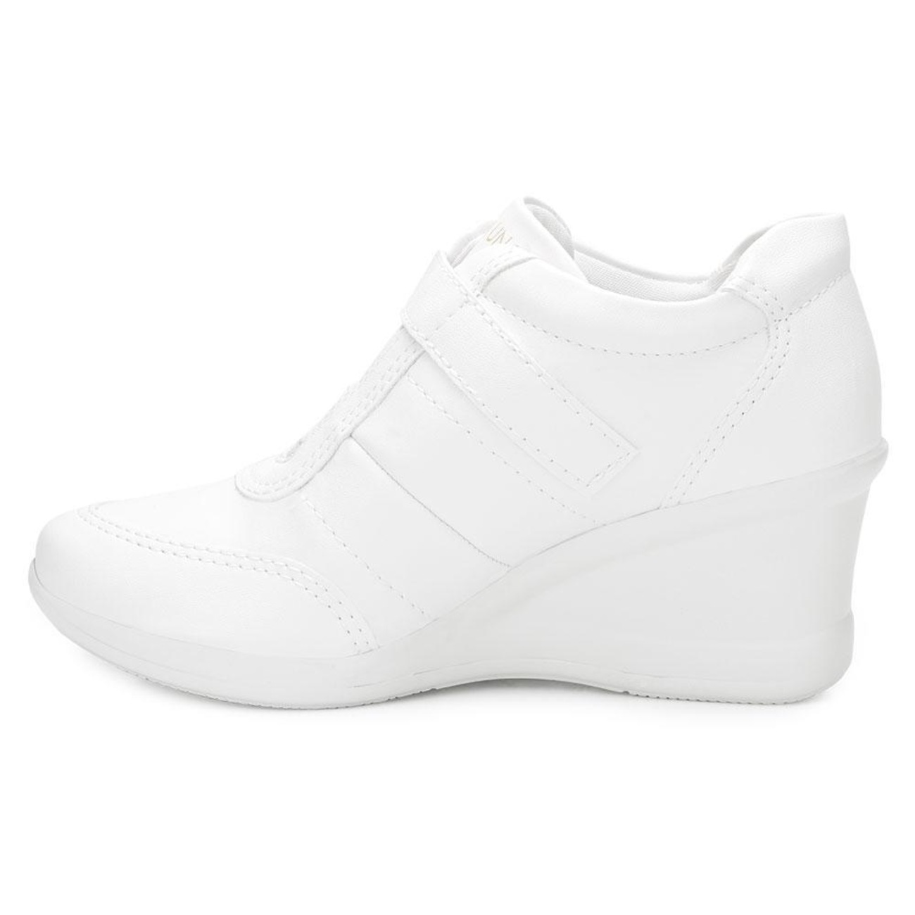 tenis via uno anabela branco