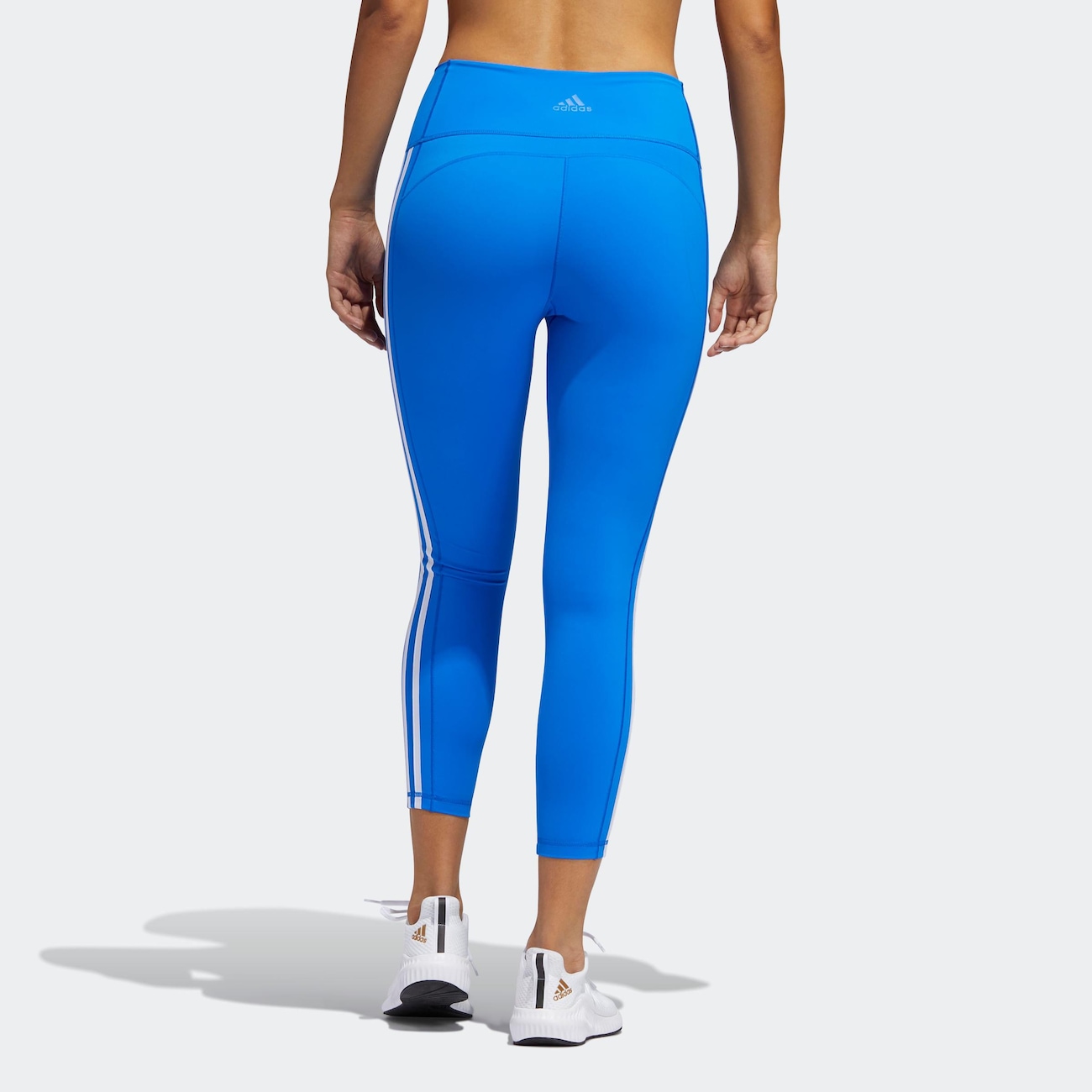 Calça Legging Adidas H09423 Classics 3 Stripes Azul Bb - Everest - A Maior  do Brasil!