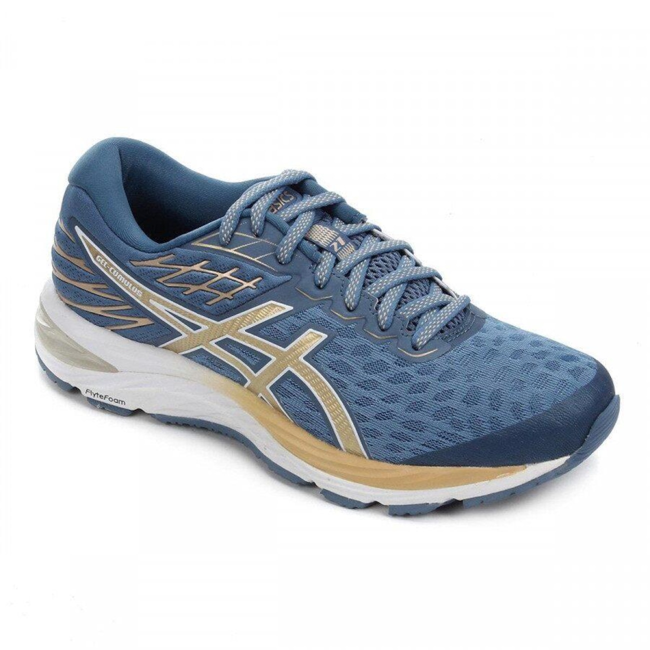 Tênis Asics Gel Cumulus 21 Azul Tênis Asics Gel Cumulus 21 Feminino