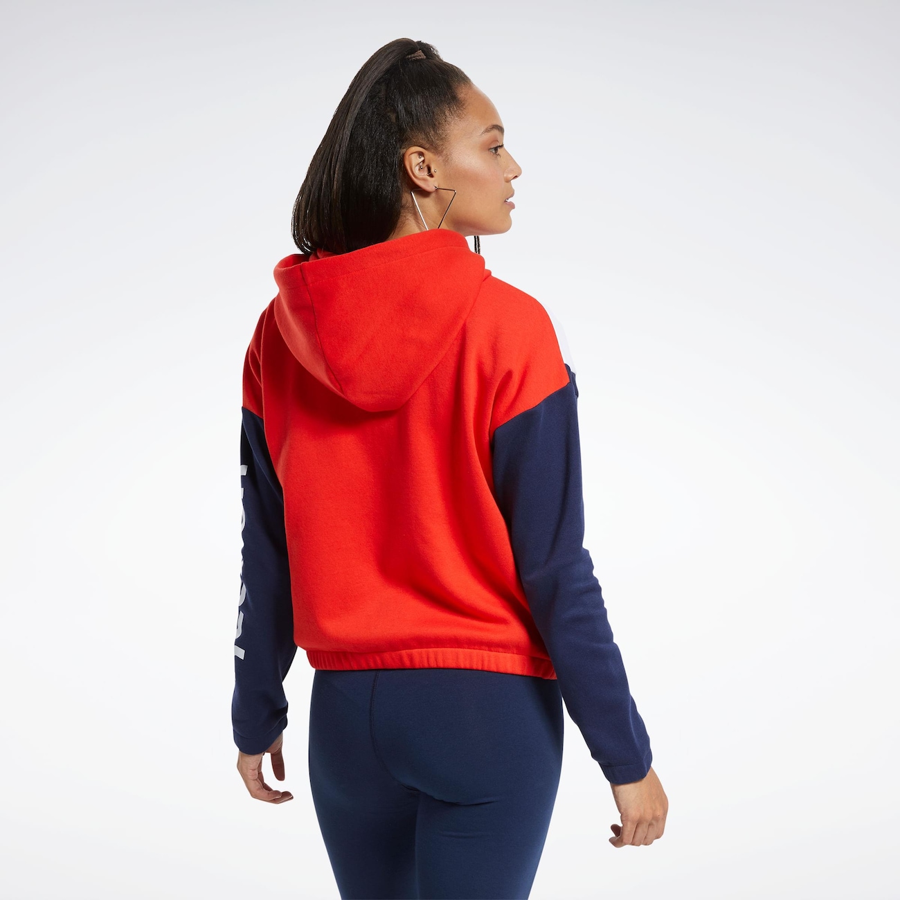 champion half zip moletom com capuz women's