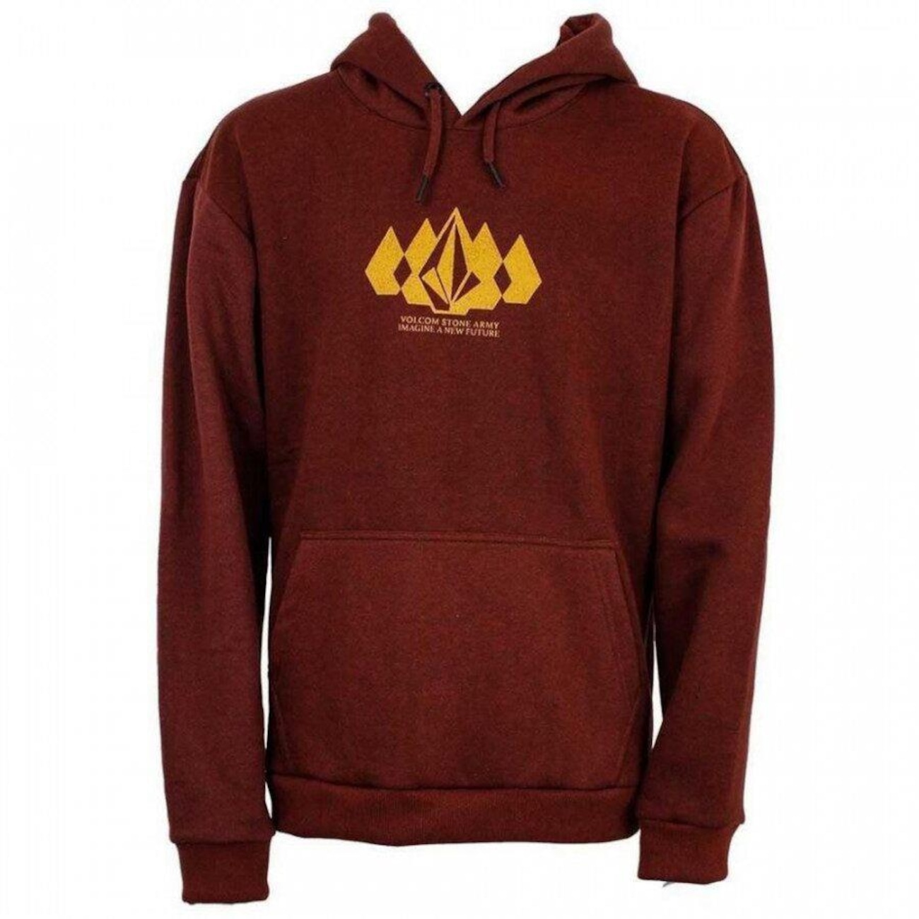 volcom pullover moletom com capuz