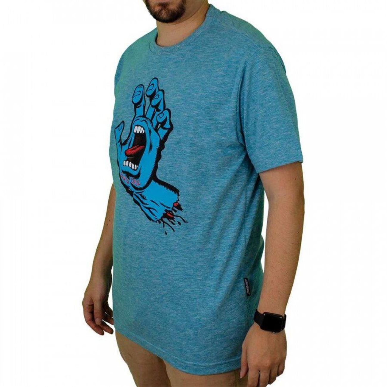camisa masculina santa cruz