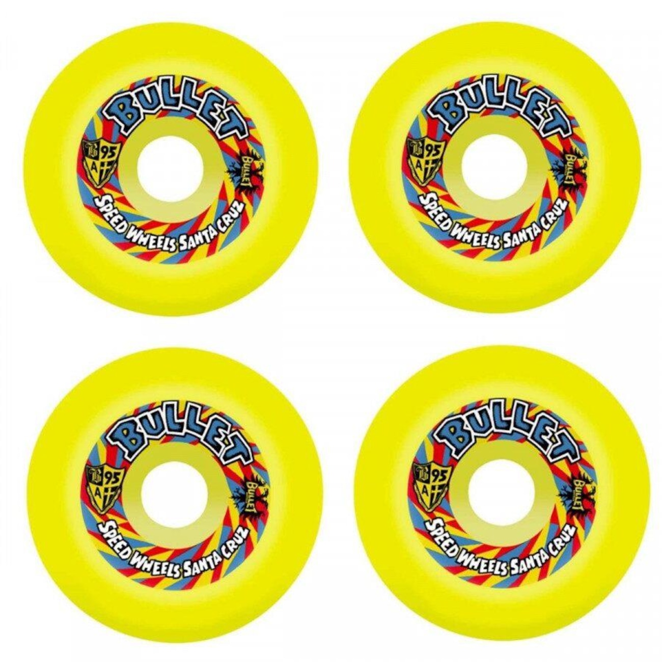 Rodas de Skate Santa Cruz Bullet Speed Wheels Reissue Old School