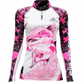 Camiseta De Pesca Feminina - Proteção Solar FPS 50+ | HUK