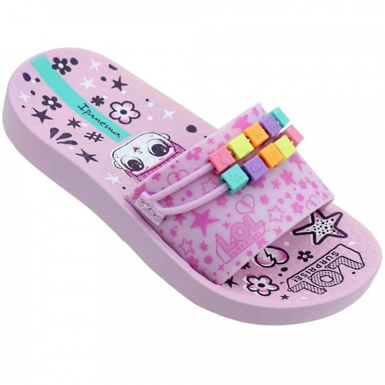 Chinelo Slide Infantil Lol