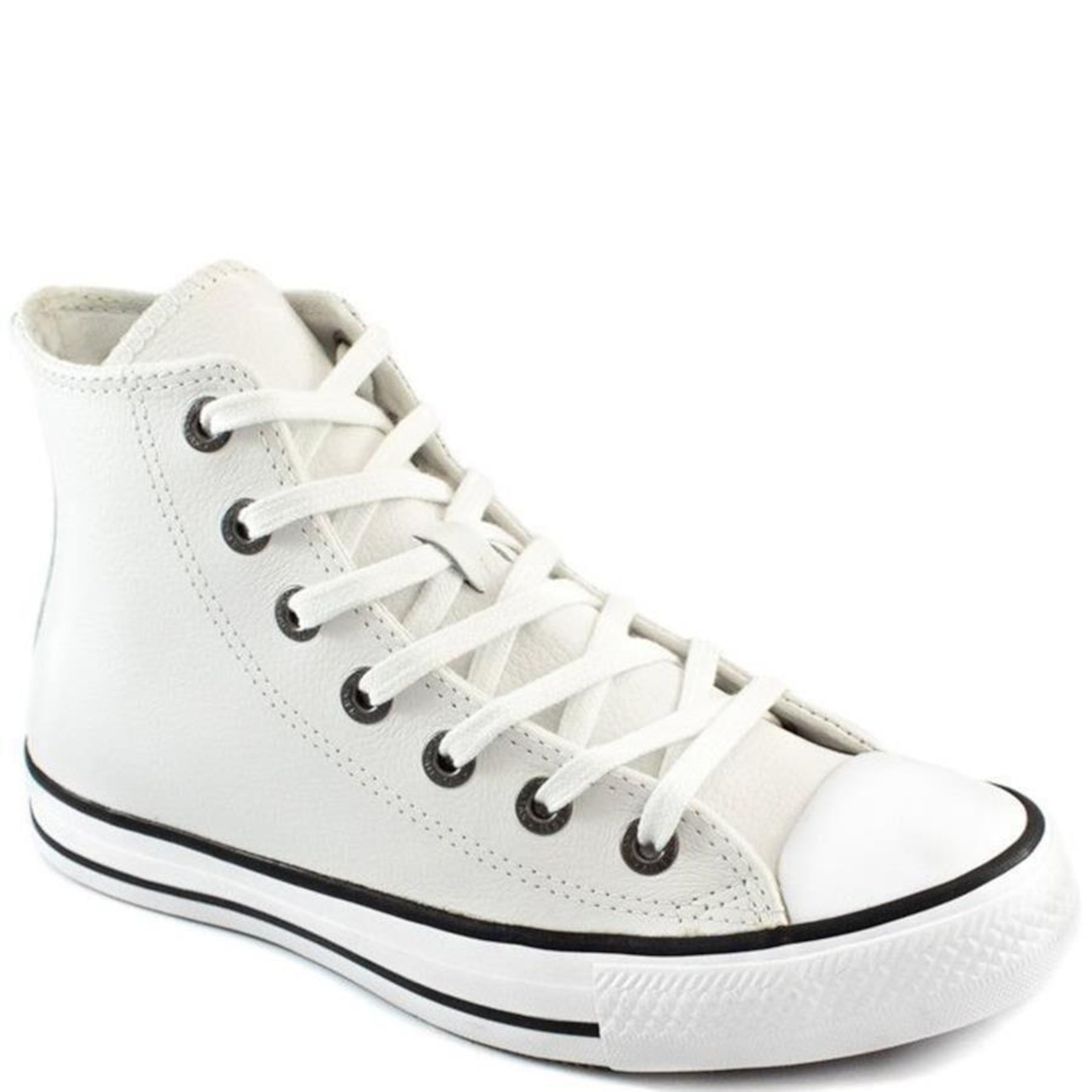 Converse All Star De Couro Branco Centauro All Star Branco Couro