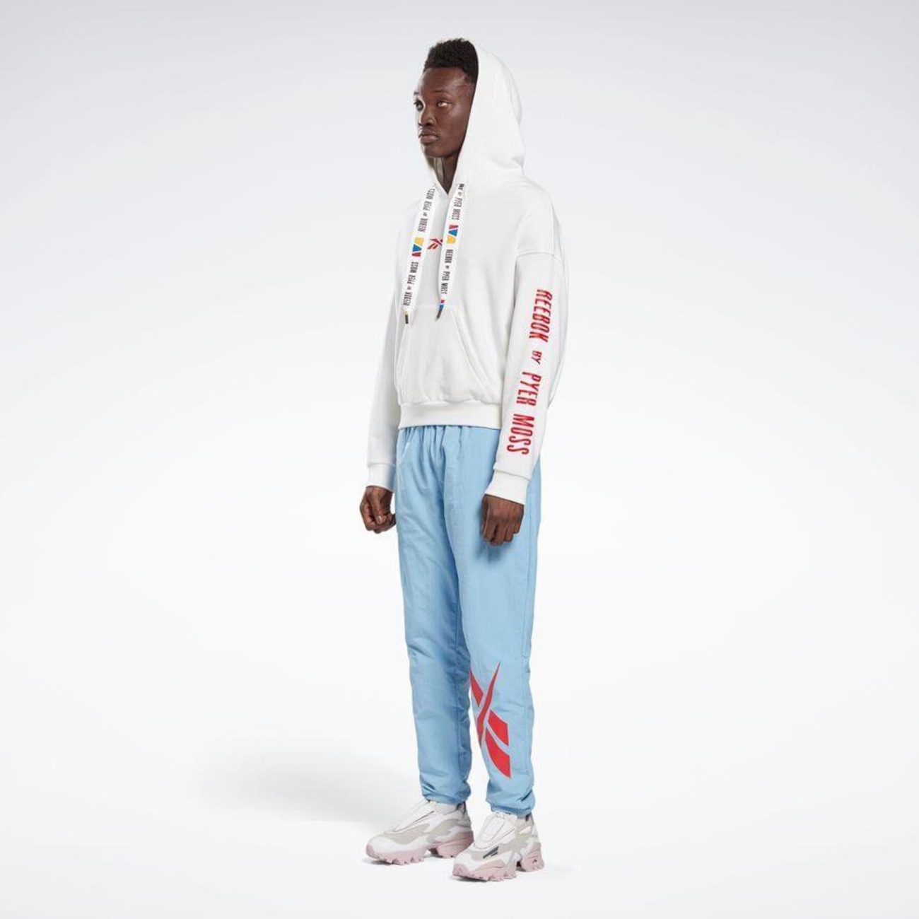 pyer moss cropped moletom com capuz