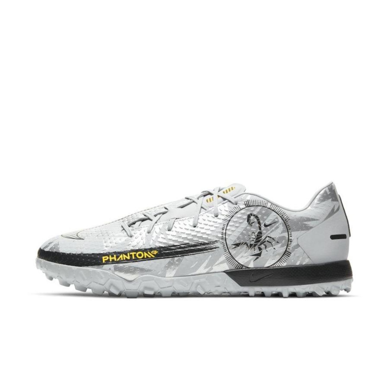 Chuteira Society Nike Phantom Gt Scorpion Academy Dynamic Fit Tf
