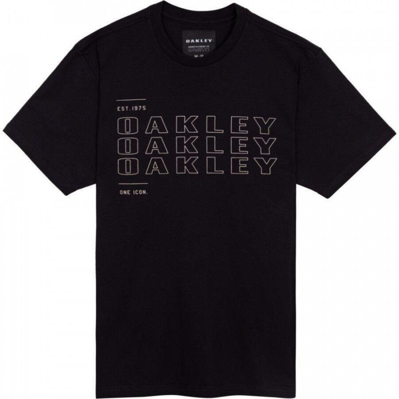 Camiseta Oakley Mod Bark Fresh Masculina - Branco