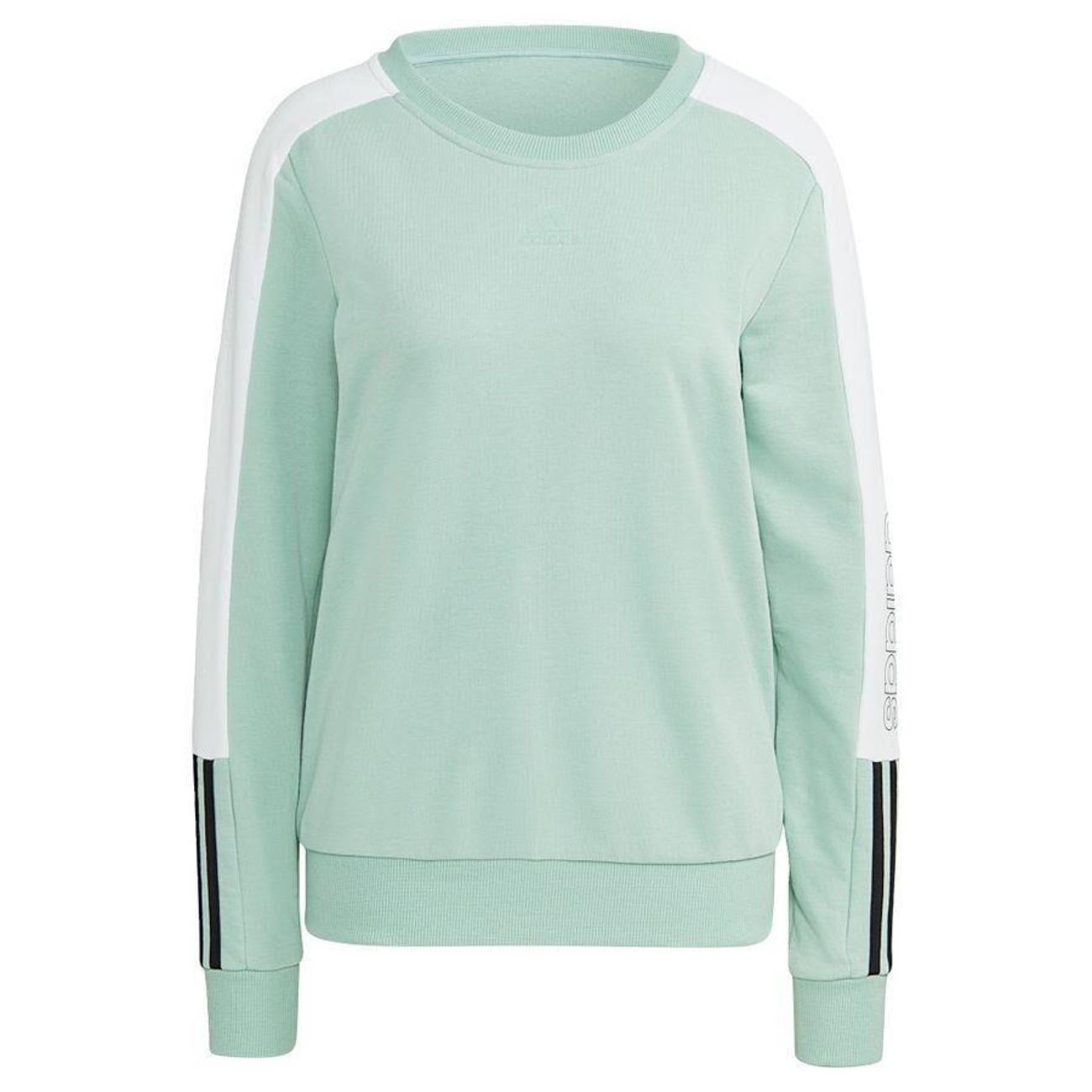 moletom adidas color block feminino