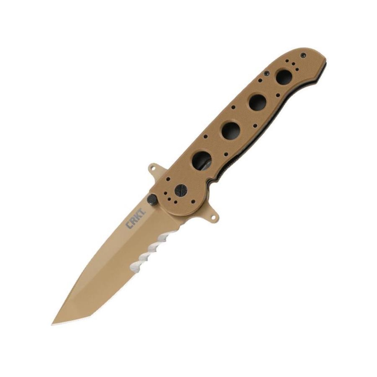 Canivete Crkt Large Tanto Desert M16-14Dsfg Flipper G10 Veff