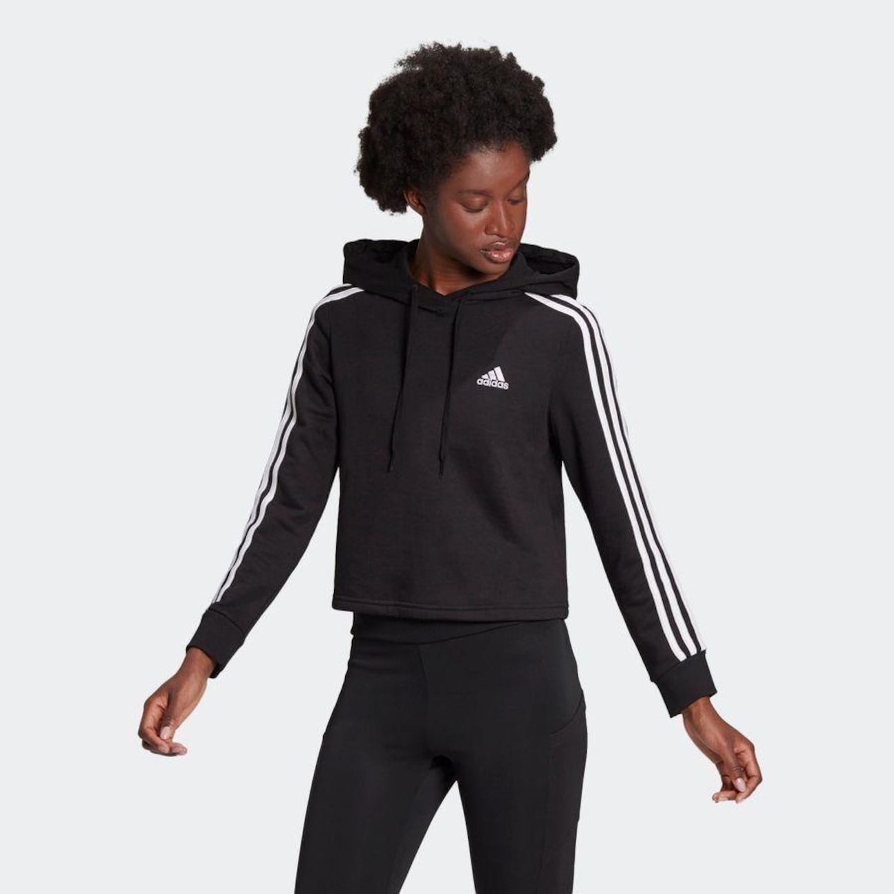 adidas half zip moletom com capuz