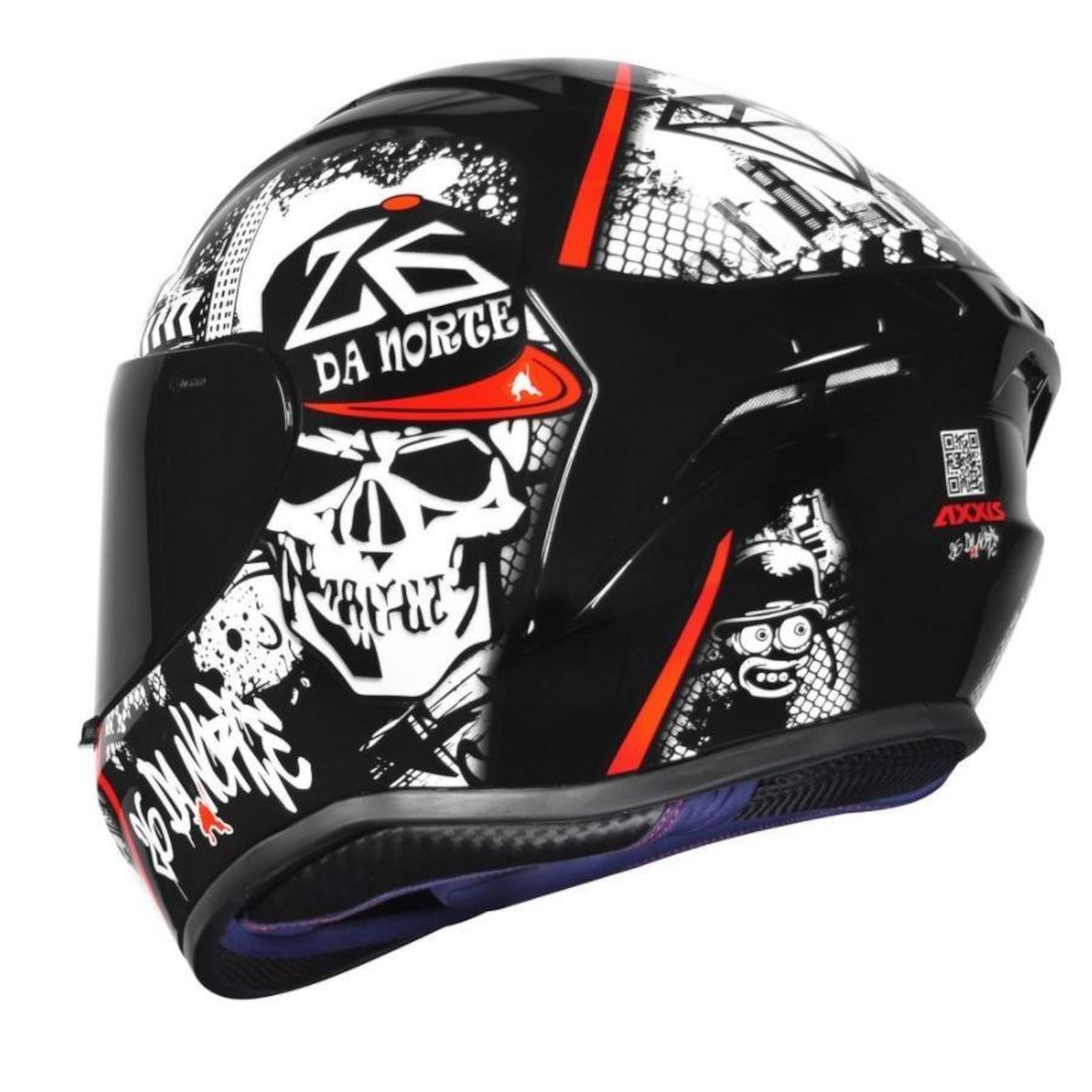 Capacete Axxis Draken 26 Da Norte New Gloss - Adulto | Centauro