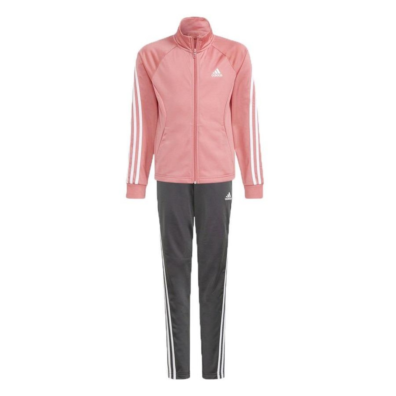 agasalho adidas infantil rosa