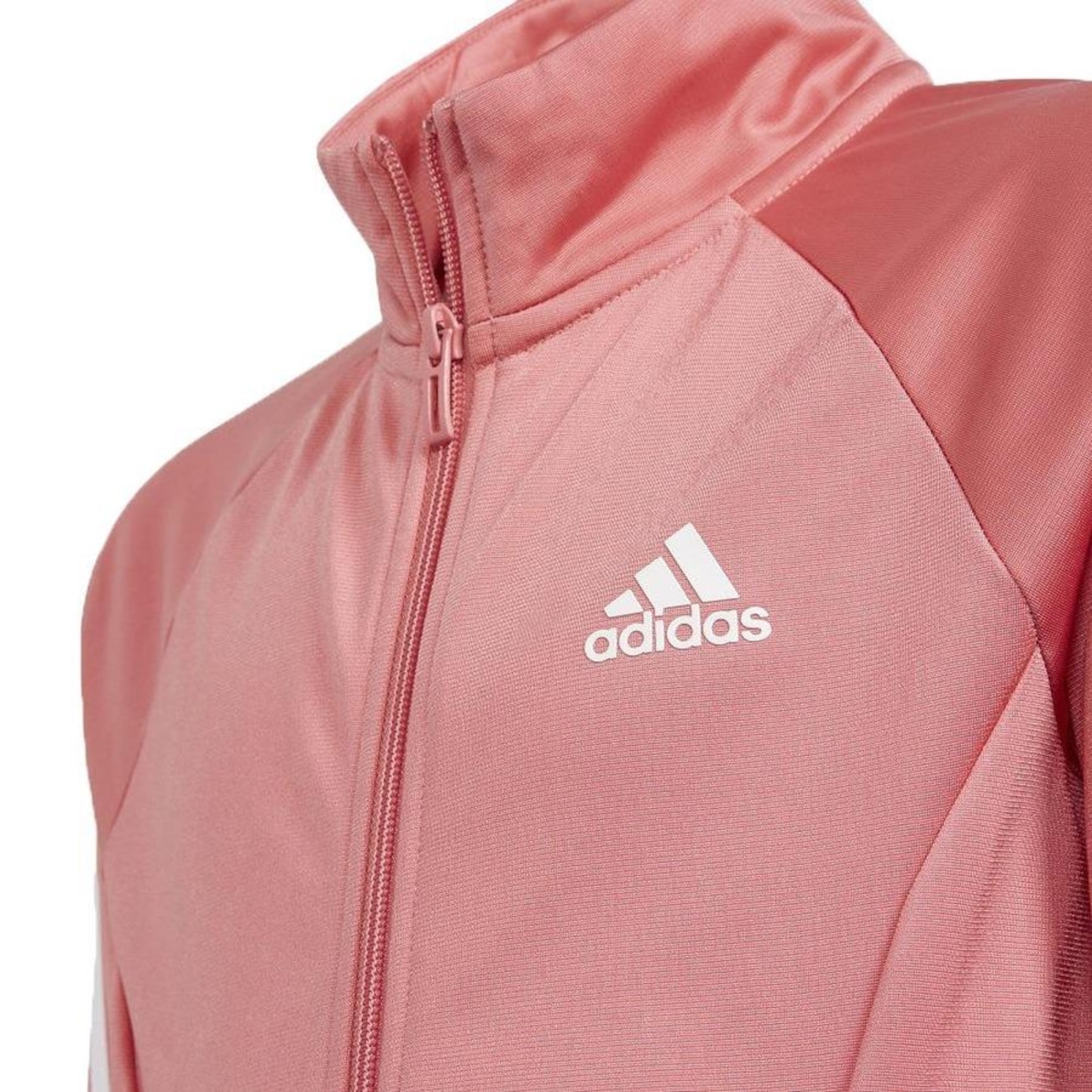 agasalho adidas infantil rosa