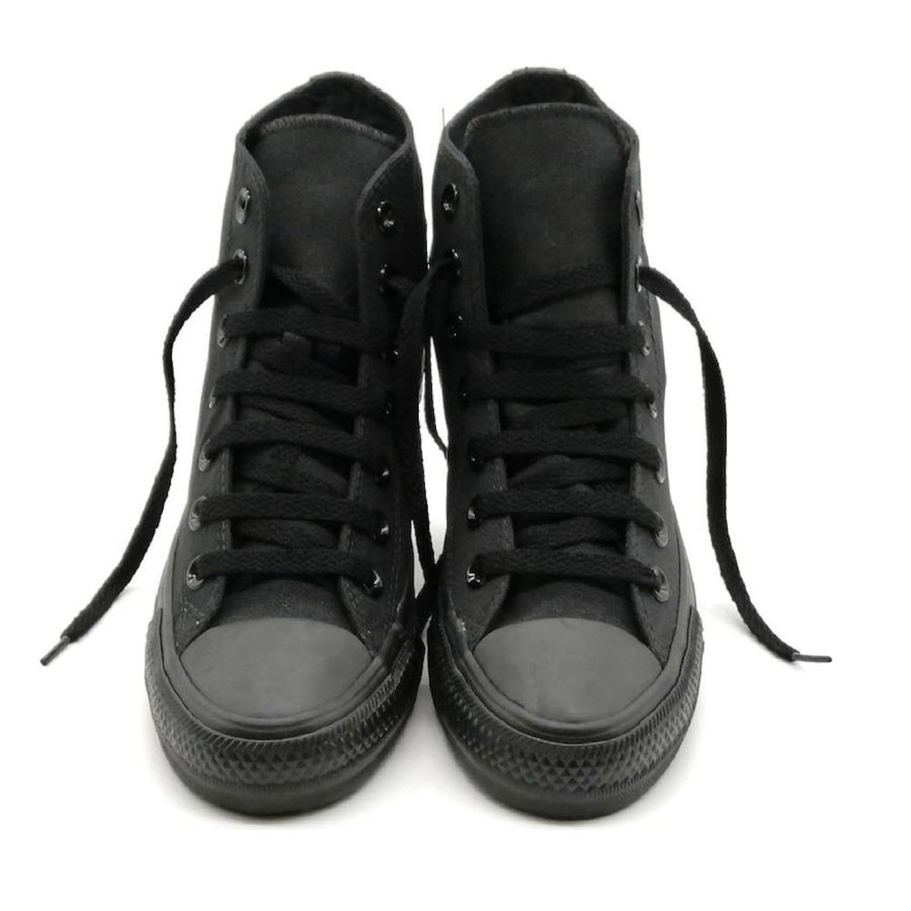 Tênis Converse Chuck Taylor All Star Monochrome Canvas Unissex Preto / Preto