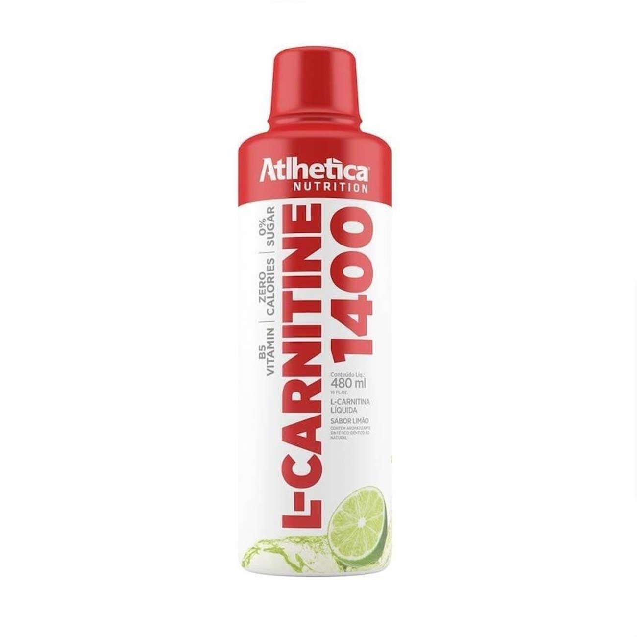 L-Carnitine 1400 Atlhetica Nutrition - Limão - 480ml | Centauro