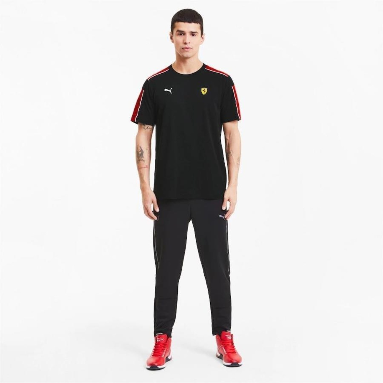Camiseta Puma Scuderia Ferrari T7 - Masculina - Centauro