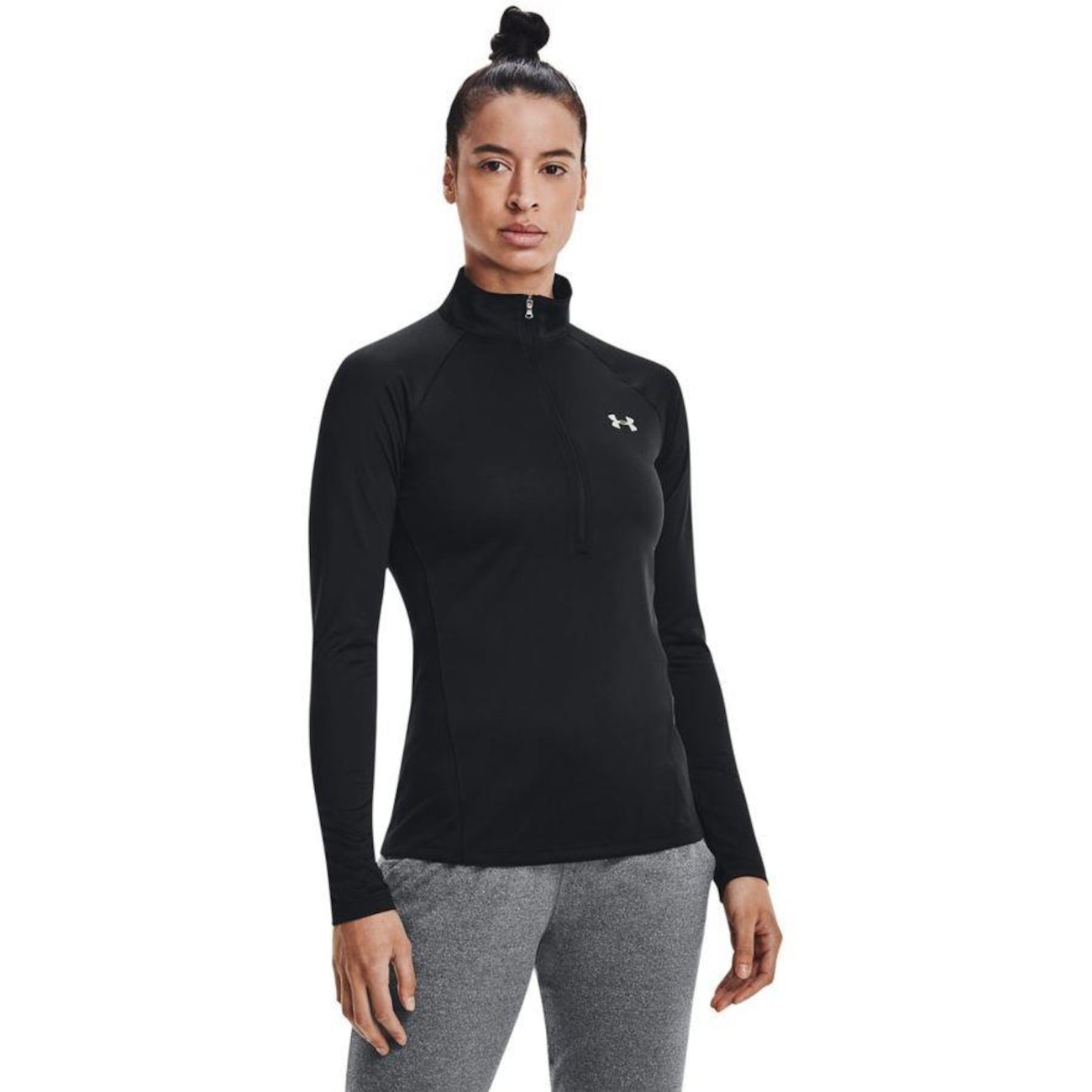 Camiseta Feminina Under Armour Manga Longa Tech