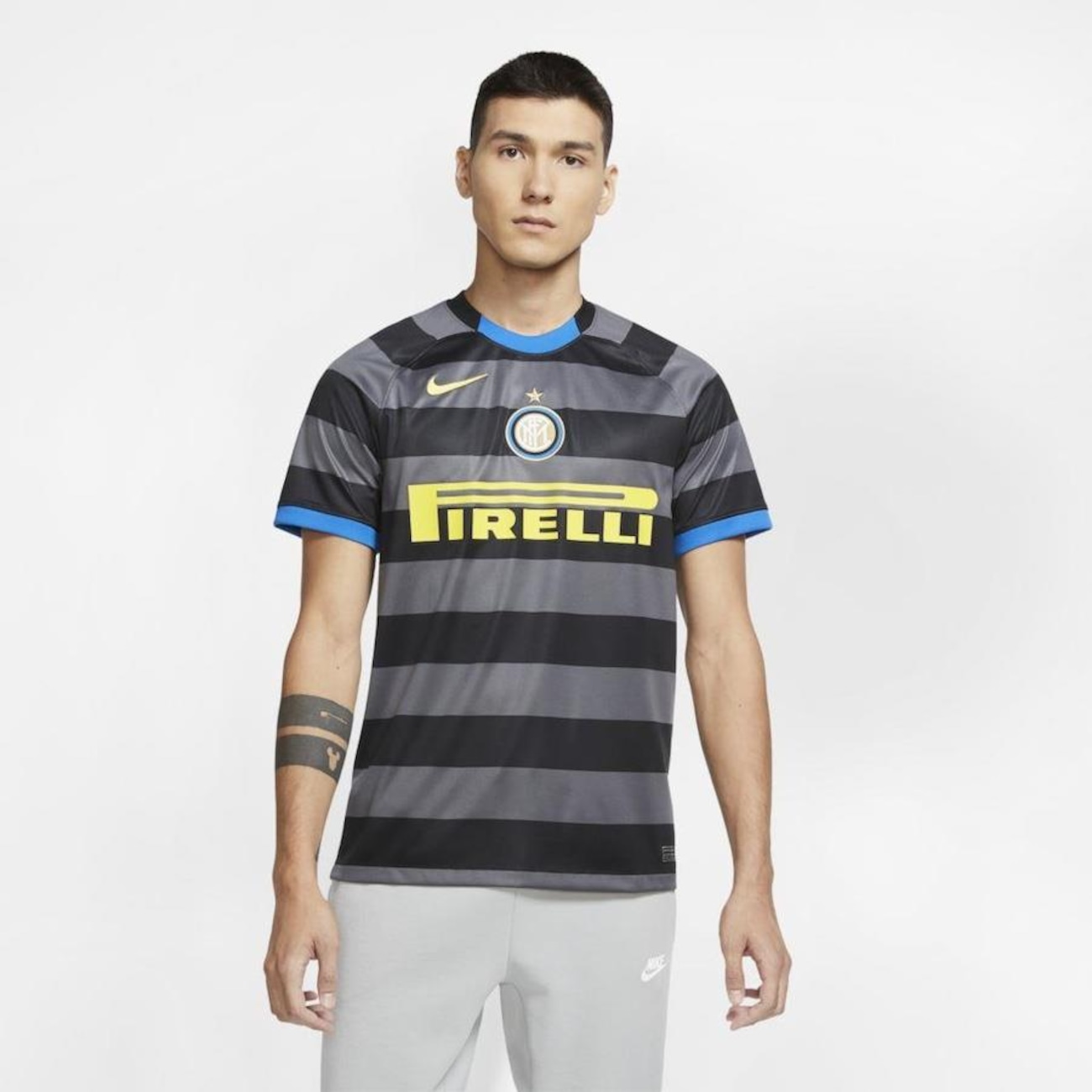 正規00-01NIKE Inter Milan 希少美品 Camisa do Inter de Milão Nike Original M 70x49 - Roupas