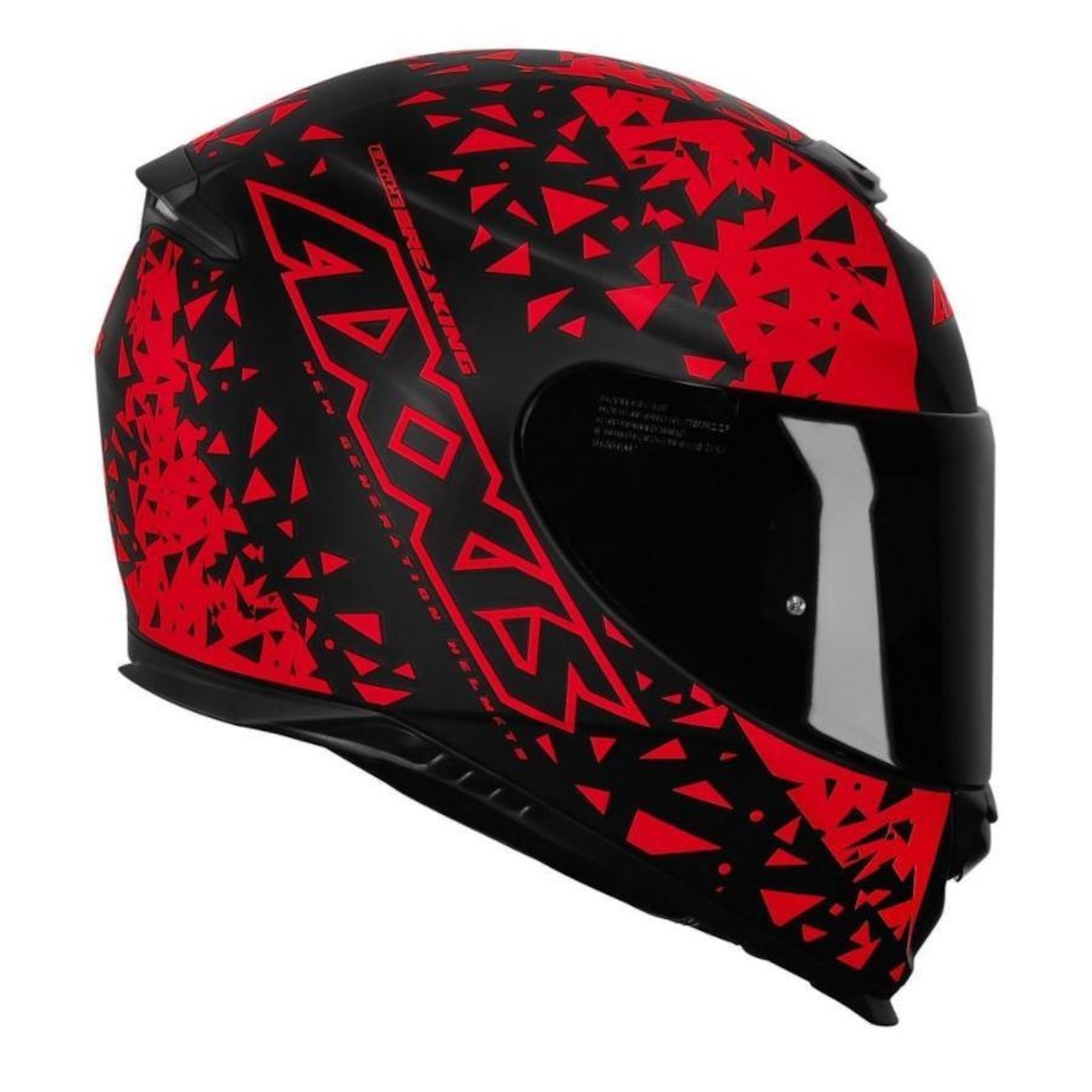 あちゃ丸 Capacete de Motocross Axxis Eagle Breaking Matte - Adulto | Centauro