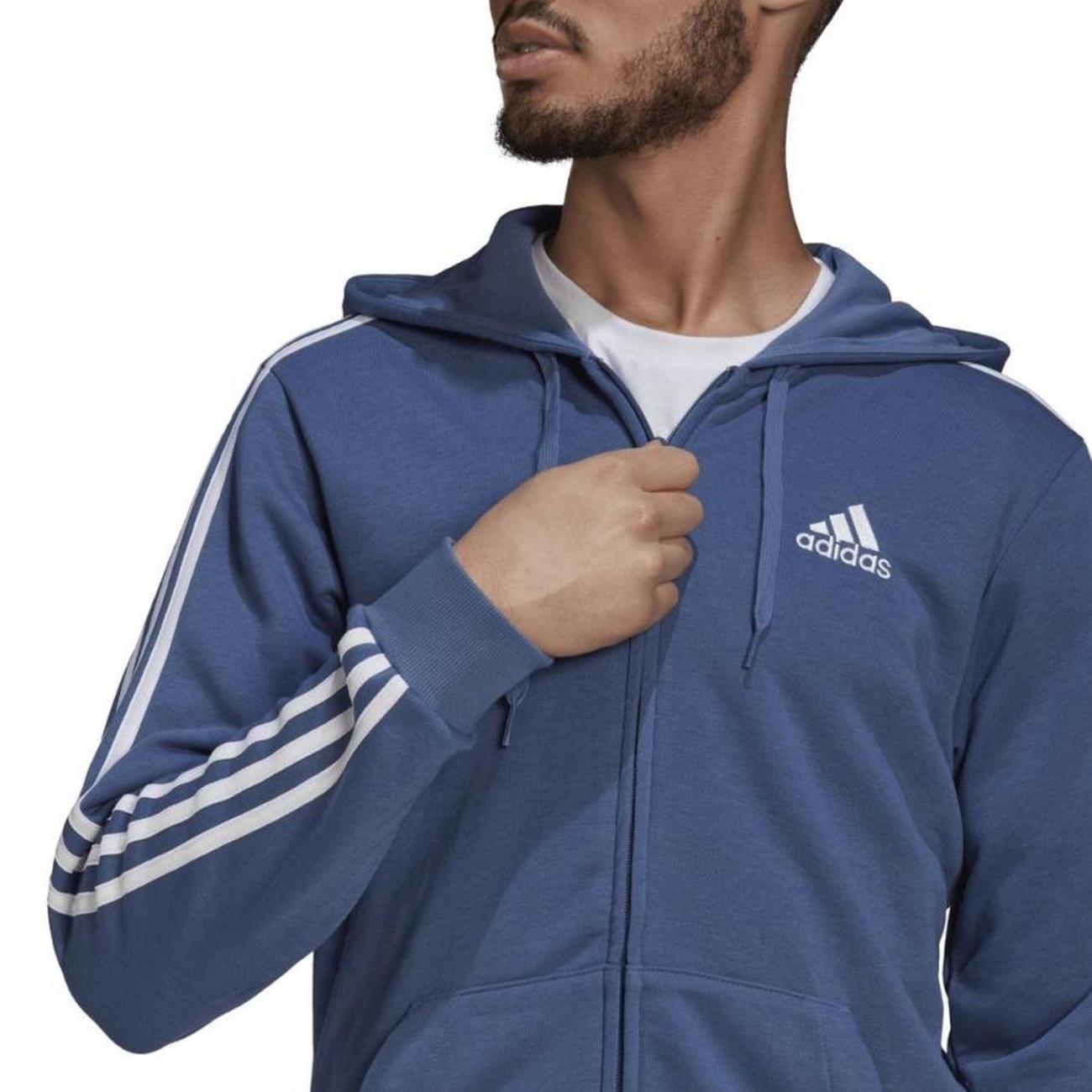 moletom adidas essentials 3 stripes