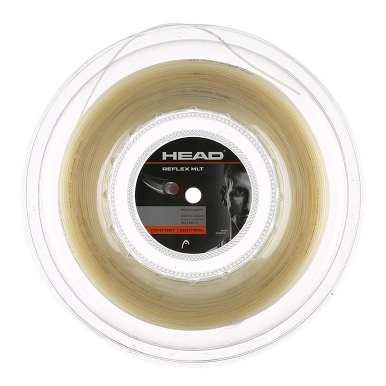 HEAD Reflex Mlt Matassa, Racchetta da Tennis Unisex Adulto, Naturale, 17