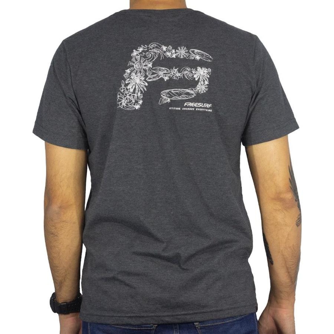 camiseta free surf masculina