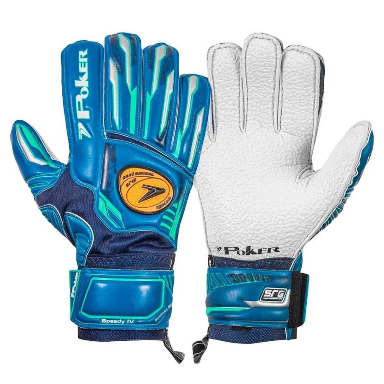 Luva Goleiro Poker Grama Sintética Speedy Iv | Centauro