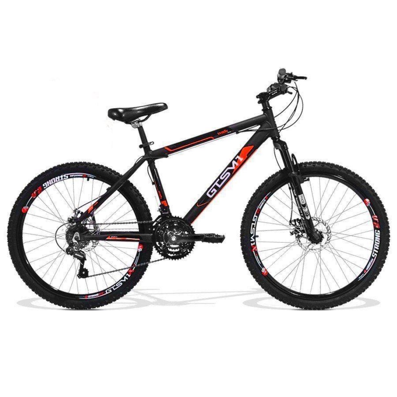 Bicicleta GTSM1 Walk New Aro 26 - Freio a Disco - Câmbio MX8 GTSM1 - 21  Marchas em Promoção