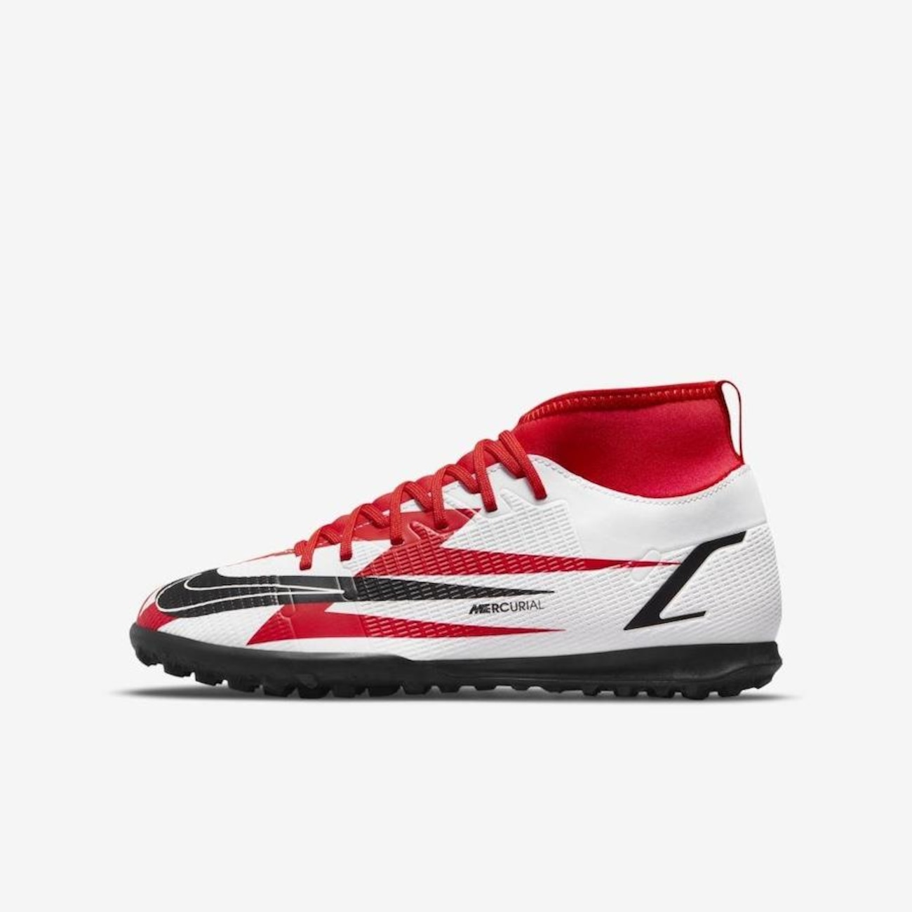 Chuteira Society Nike Mercurial Superfly 8 Club CR7 - Infantil
