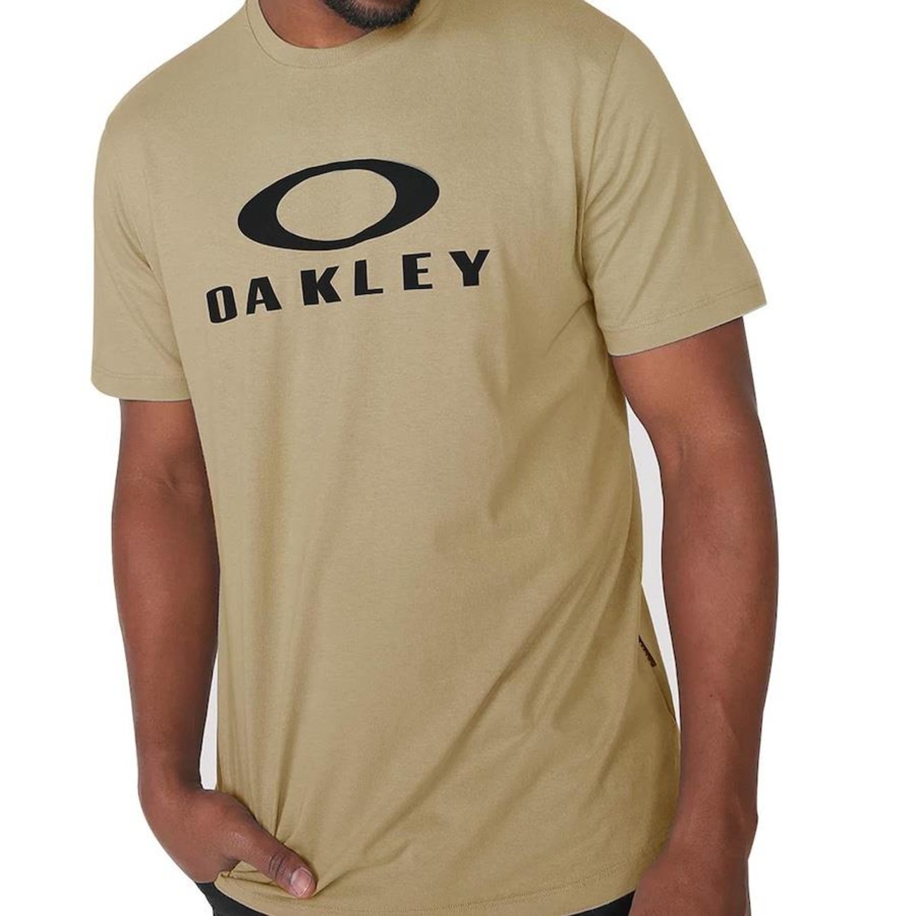 Camiseta Oakley Big Bark Tee Almond - KYW - Artigos de Surf e Skate Online