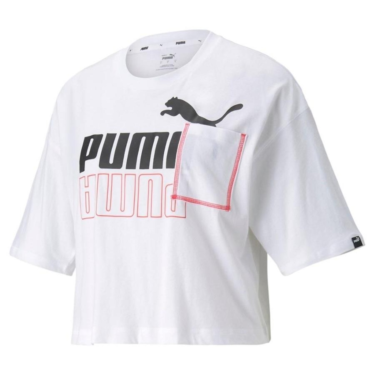 blusa puma cropped