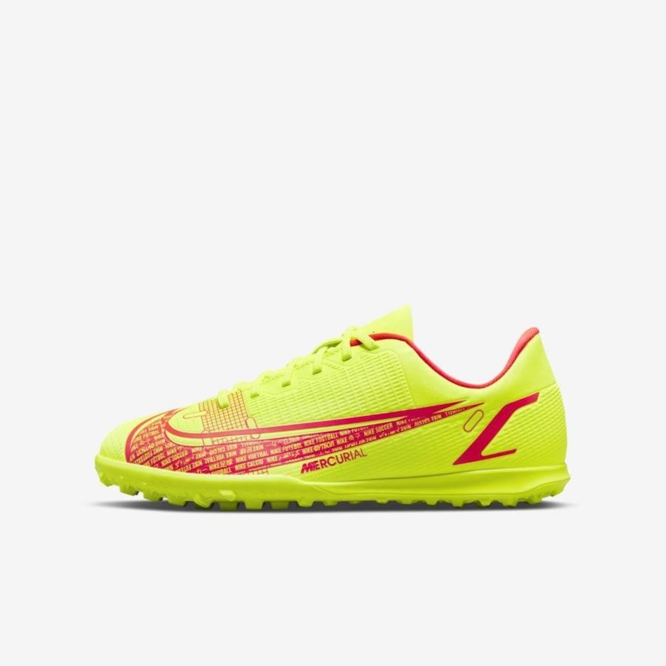 Chuteira Society Nike Mercurial Vapor 14 Club TF - Infantil