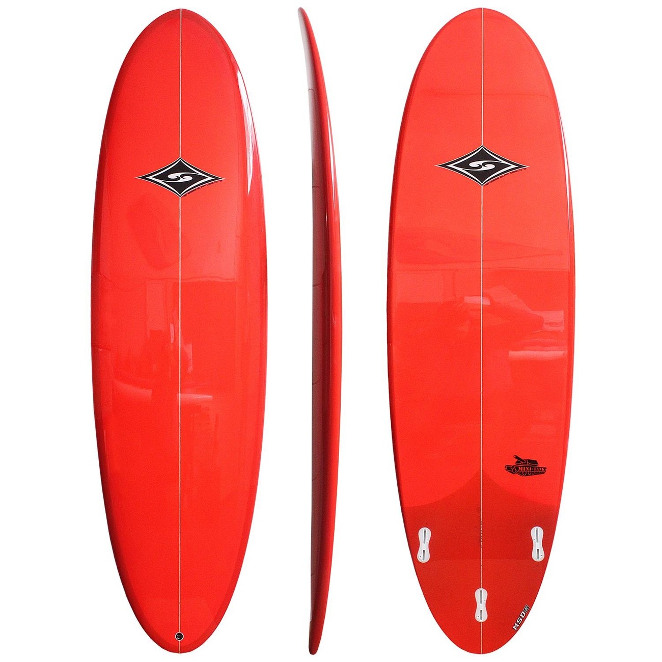 Prancha de Surf MSD Surfboards Mini Tank - 6''''8 Pés | Centauro