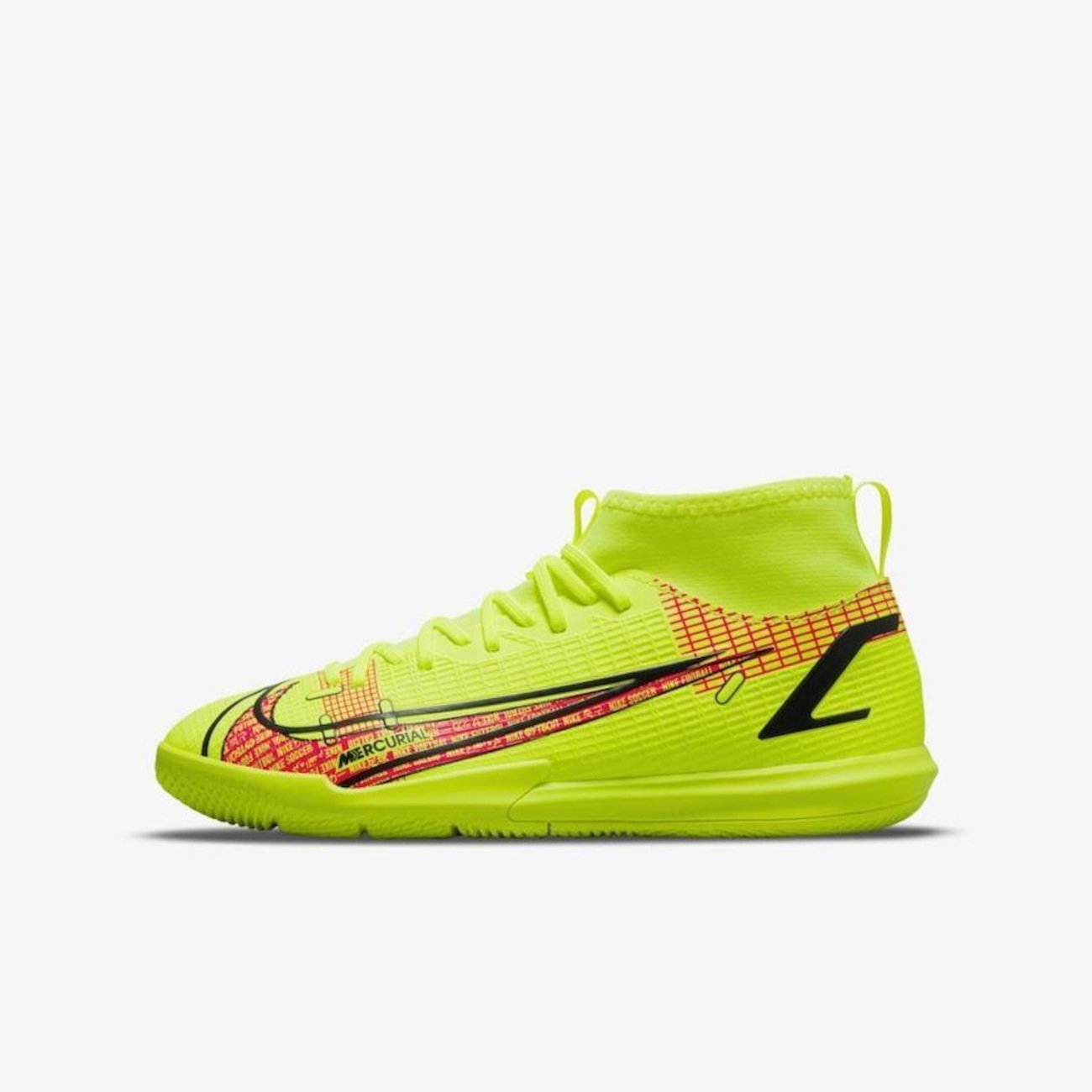Soccer Shoes Nike Mercurial Futsal Cano Alto Mercurial Superfly