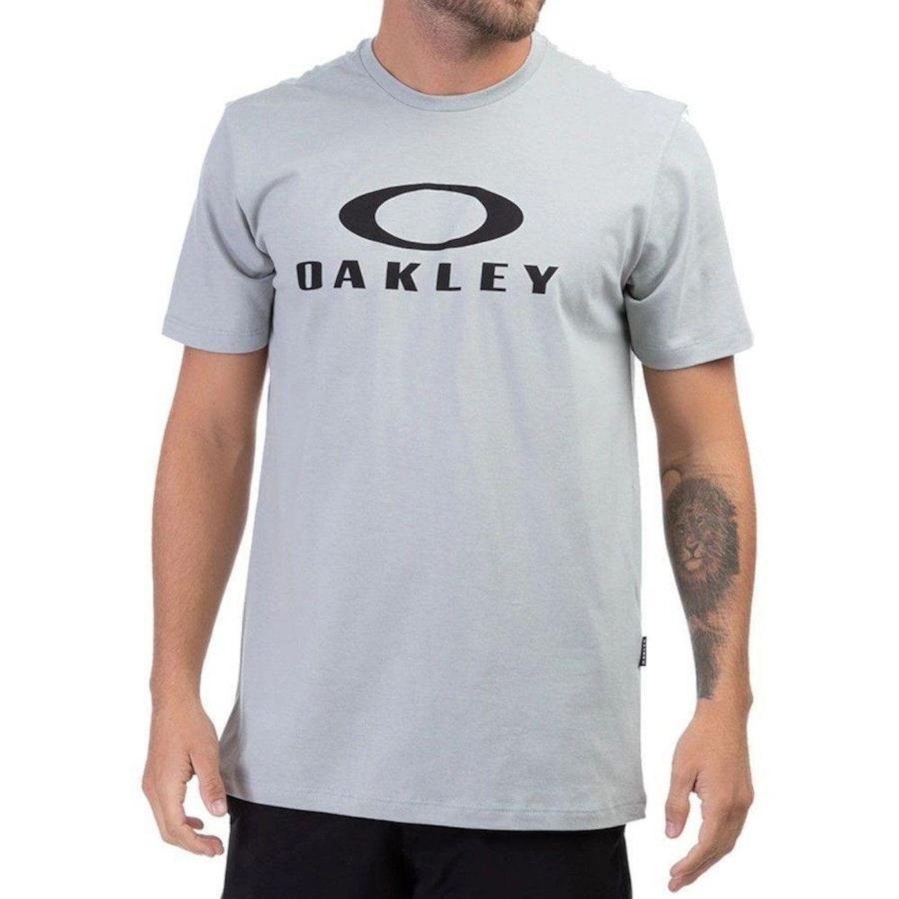 Camiseta oakley masculina iconic tee vermelho em Promoção na