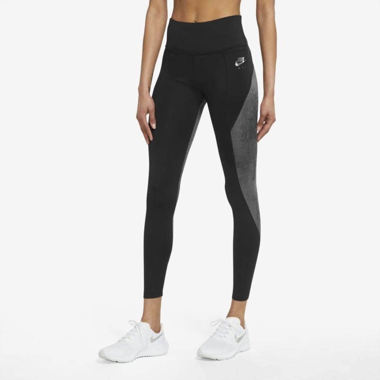 Calça Legging Nike Air Fast Plus Size - Feminina