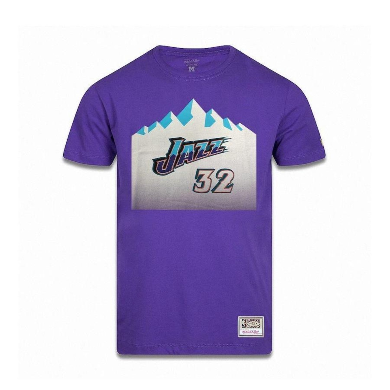 Camiseta Mitchell & Ness Utah Jazz 32 Karl Malone - Masculina