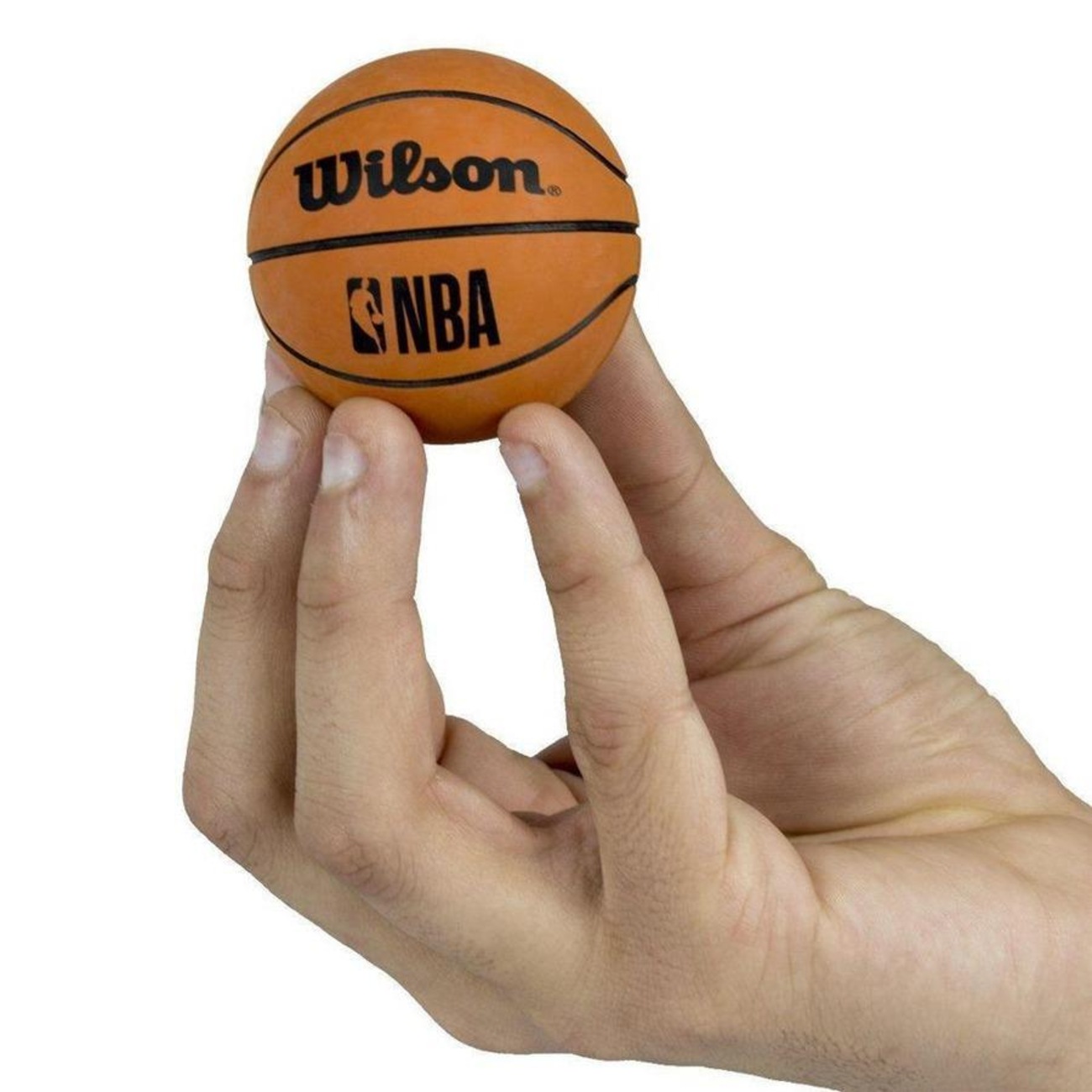 Mini Bola Basquete NBA Dribbler Wilson Anti-Stress