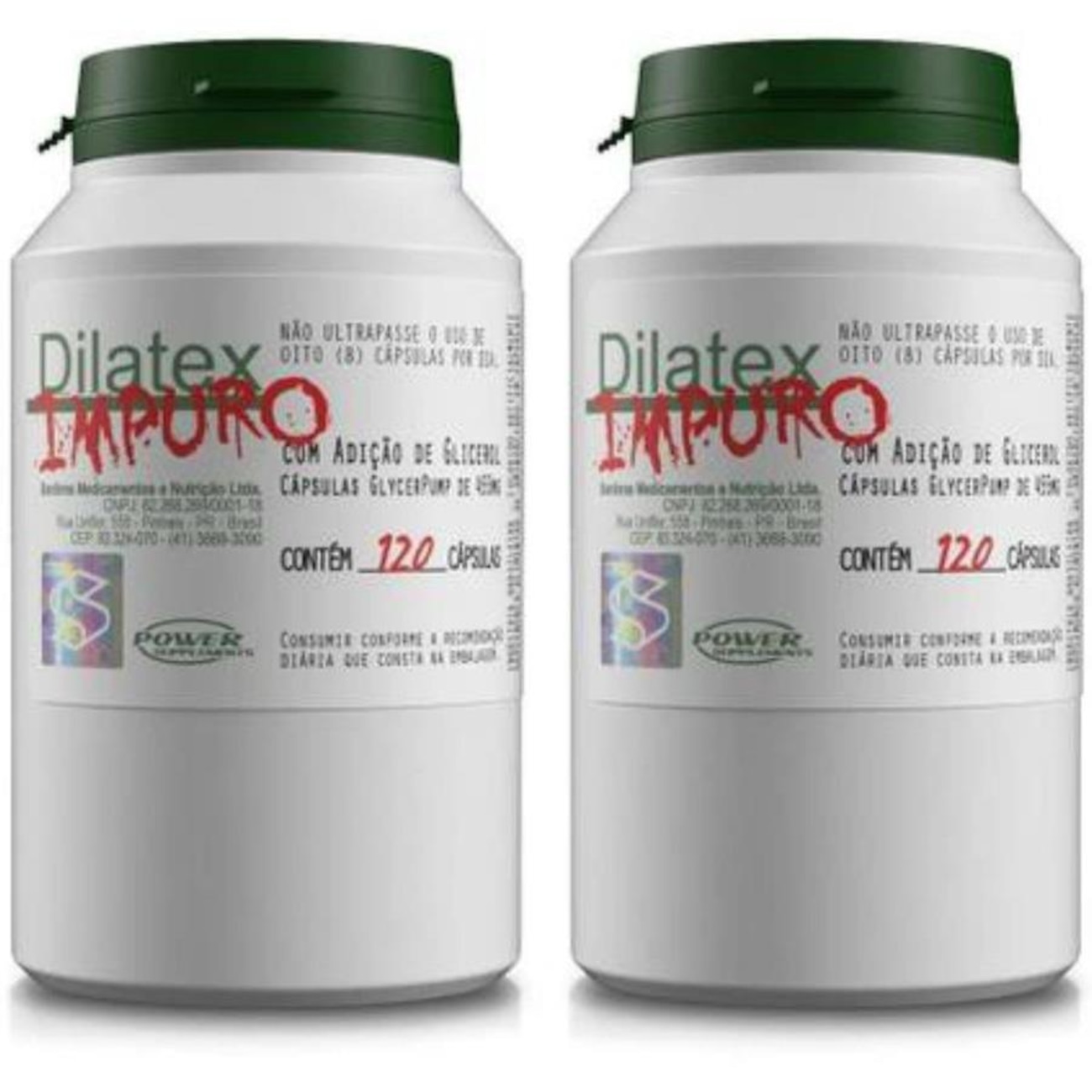 Dilatex Impuro (120 caps) - Power Supplements em Promoção na