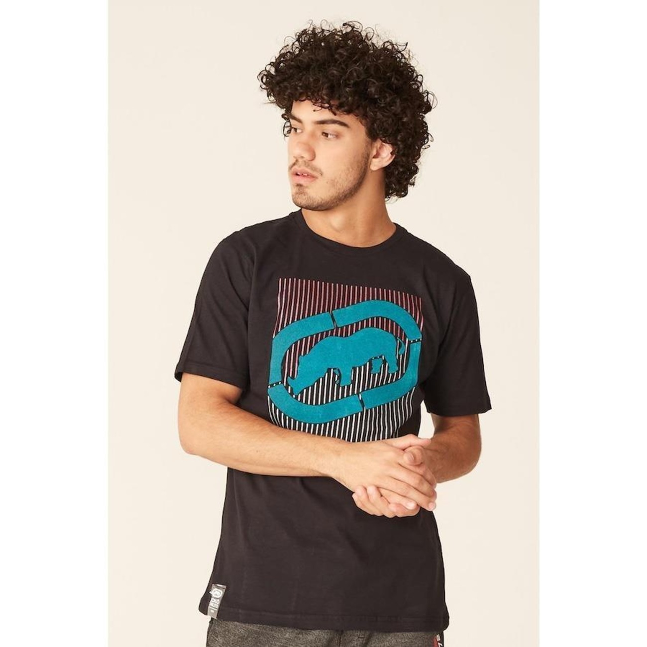 Camiseta Academia Esportiva Masculina Rhino