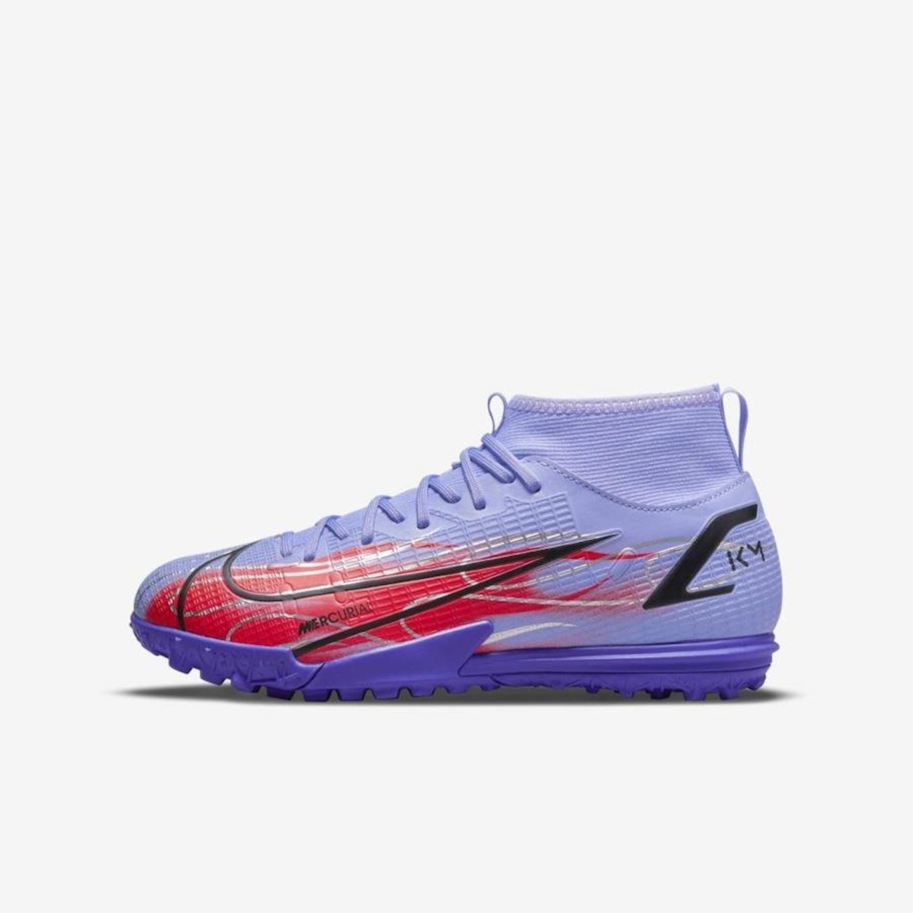 シューズ NIKE MERCURIAL SUPERFLY 8 KM TF Chuteira Society Nike Mercurial Superfly 8 Academy KM TF