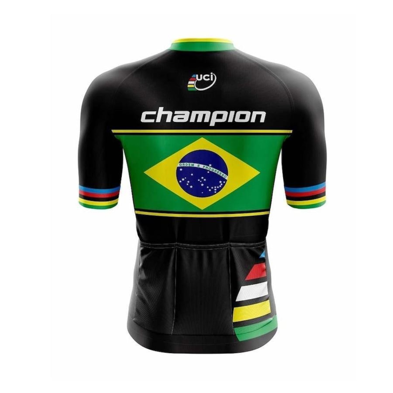 Camisa de Ciclismo Befast Brasil Champion - Masculina