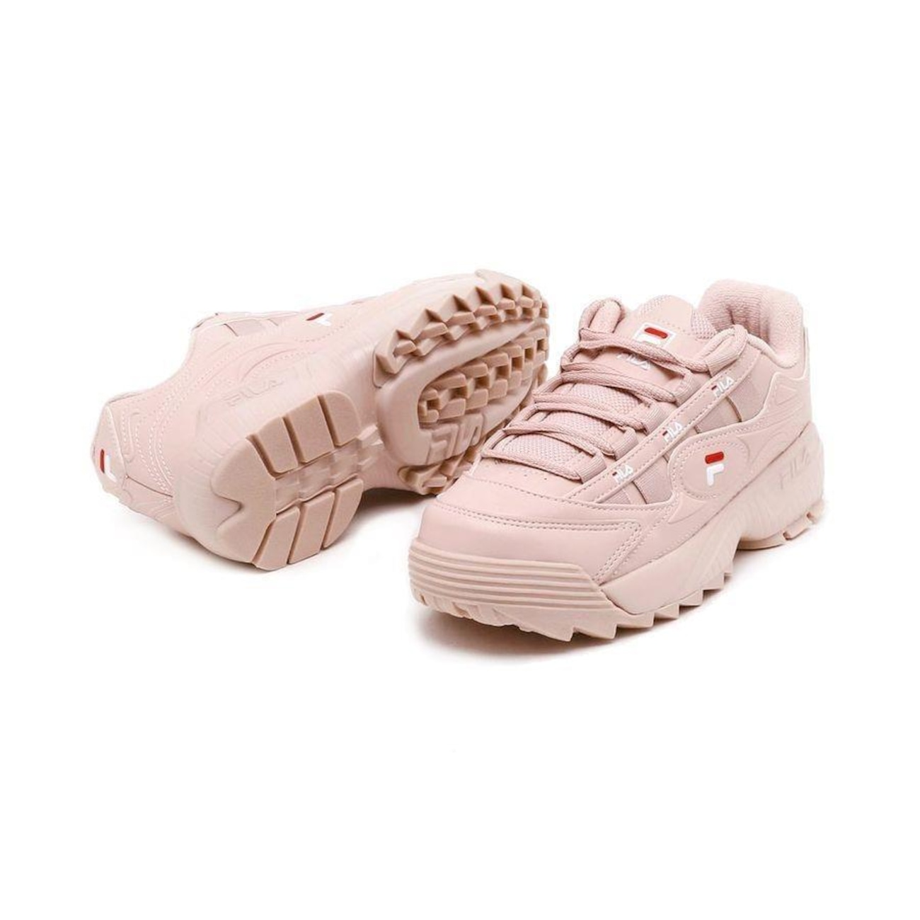 Tenis fila fashion d formation rosa