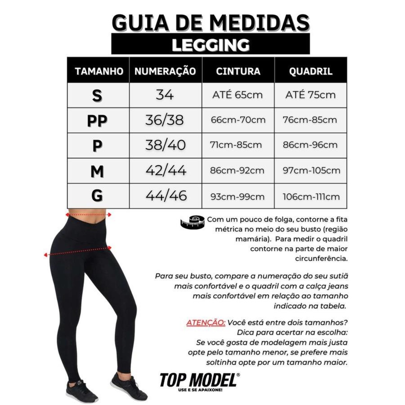 Calça Legging Supplex Top Model com Transparência Expressão - Feminina